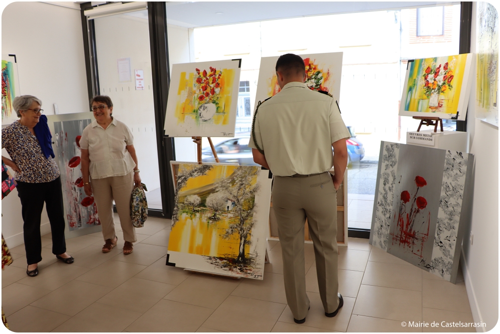 Peinture de l'artiste Corinne Vilcaz 