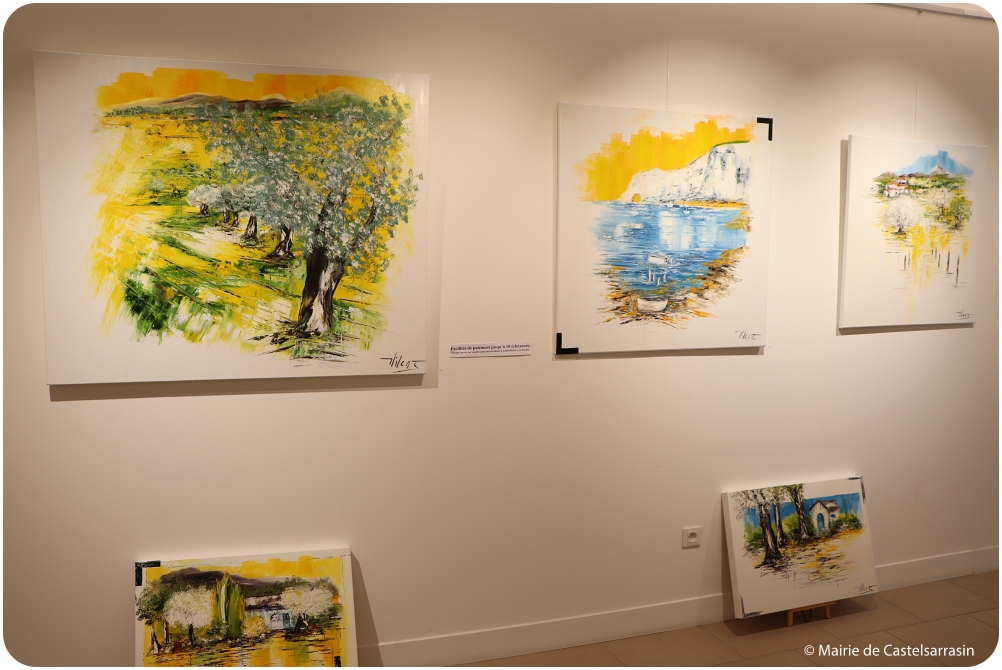 Peinture de l'artiste Corinne Vilcaz 