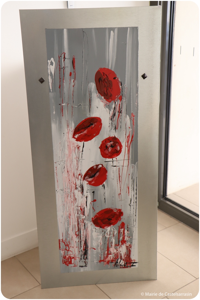 Peinture de l'artiste Corinne Vilcaz 