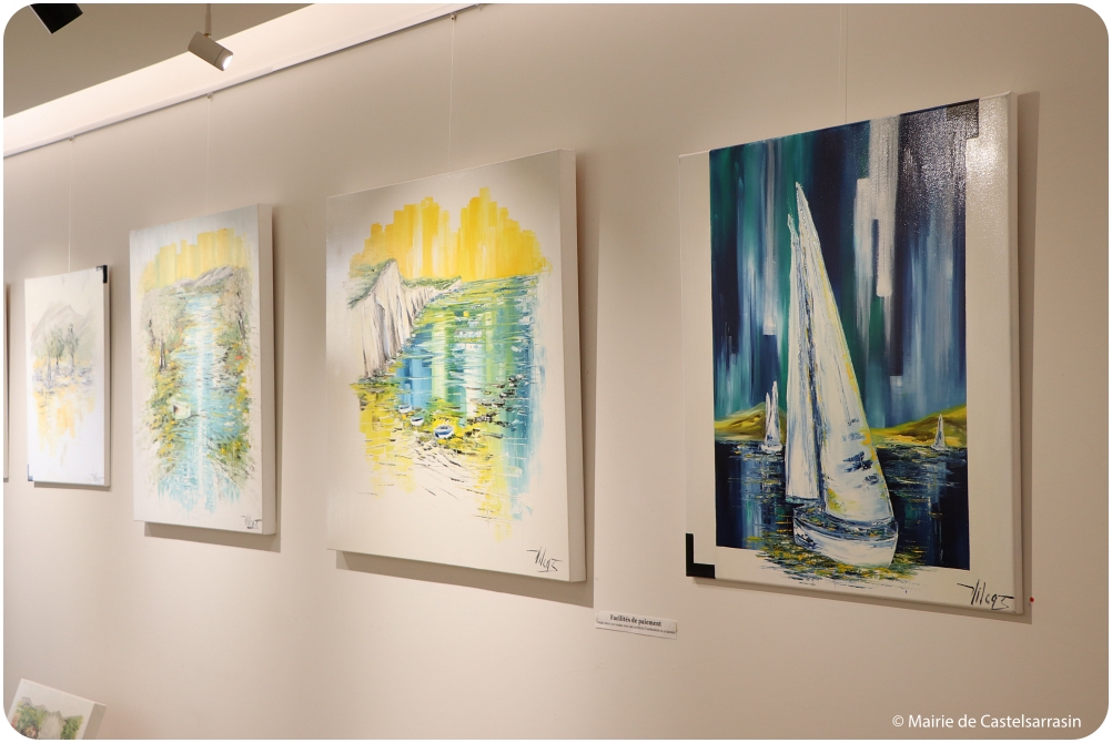 Peinture de l'artiste Corinne Vilcaz 