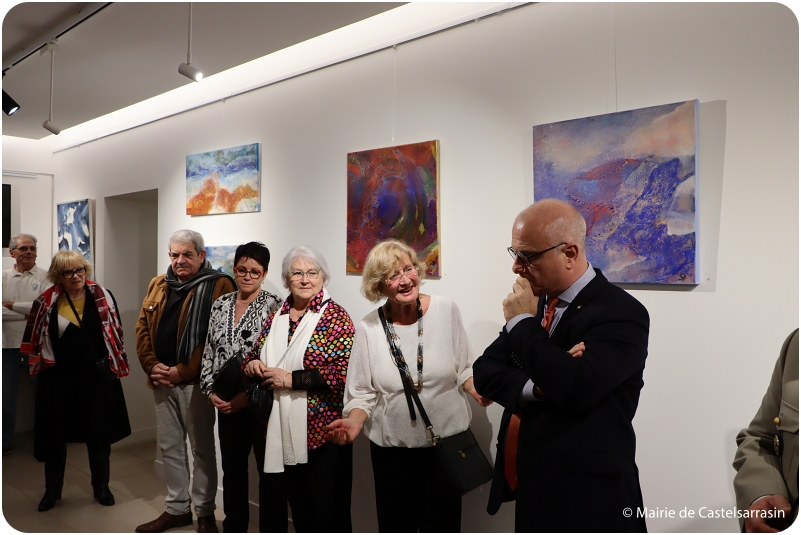 Exposition de l'artiste peintre Claude Gary-Villet