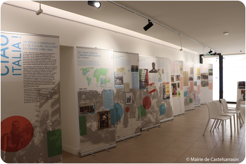 EXPOSITION : "Ciao Italia ! Ces italiens qui ont fait la France"