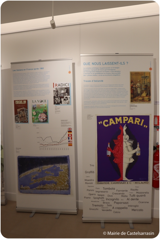 EXPOSITION : "Ciao Italia ! Ces italiens qui ont fait la France"