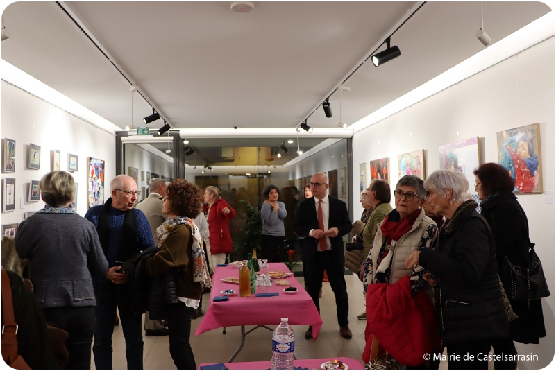 Exposition du 4 janvier au 25 février 2023 - Avec l'artiste peintre Patricia Blanchet