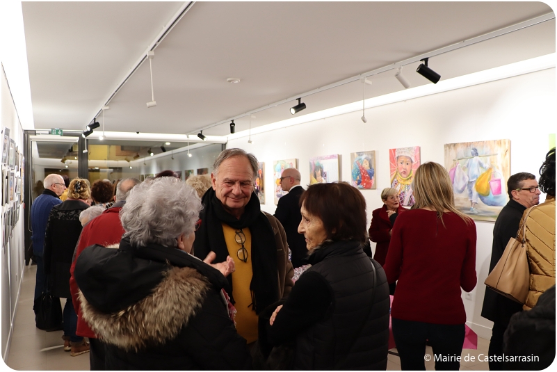 Exposition du 4 janvier au 25 février 2023 - Avec l'artiste peintre Patricia Blanchet