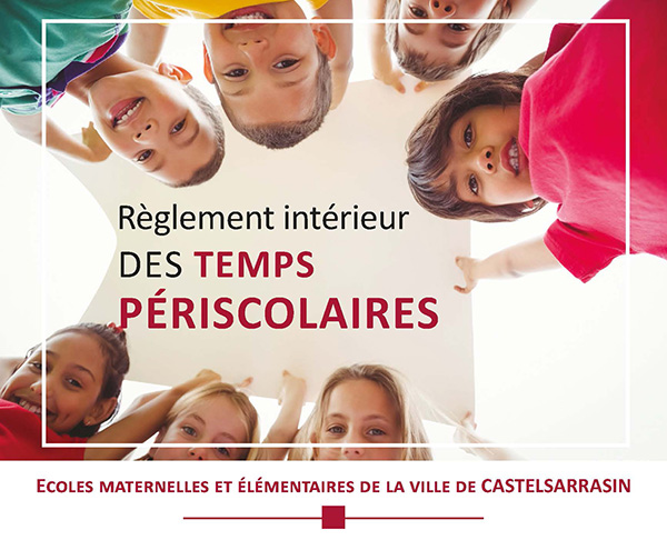 Couverture du livret d'accueil périscolaire