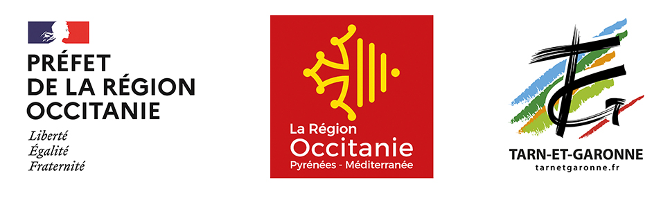 FINANCEURS : Le chantier est réalisé avec l'aide de l'État, de la région Occitanie/Pyrénées Méditerranée et du Département de Tarn-et-Garonne.