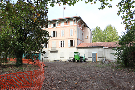 Chantier du Pôle enfance - octobre 2023 