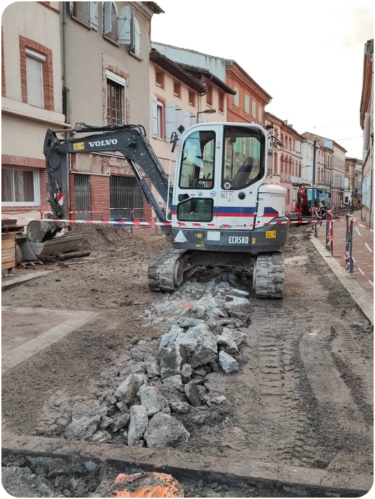 Phase 1 - Travaux rue de la révolution - © Alain Fourlenti - Phase 1 - Travaux rue de la révolution - © Alain Fourlenti - 1