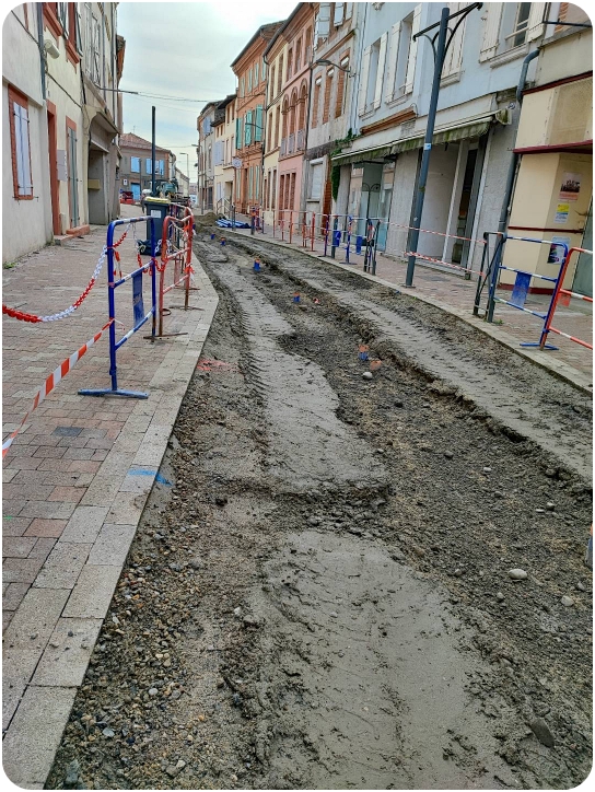 Phase 1 - Travaux rue de la révolution - © Alain Fourlenti - Phase 1 - Travaux rue de la révolution - © Alain Fourlenti - 1