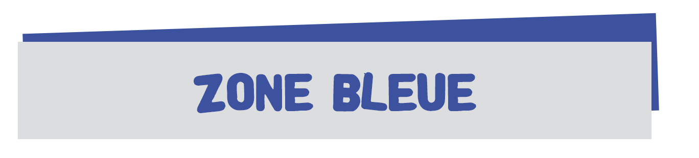 Zone bleue