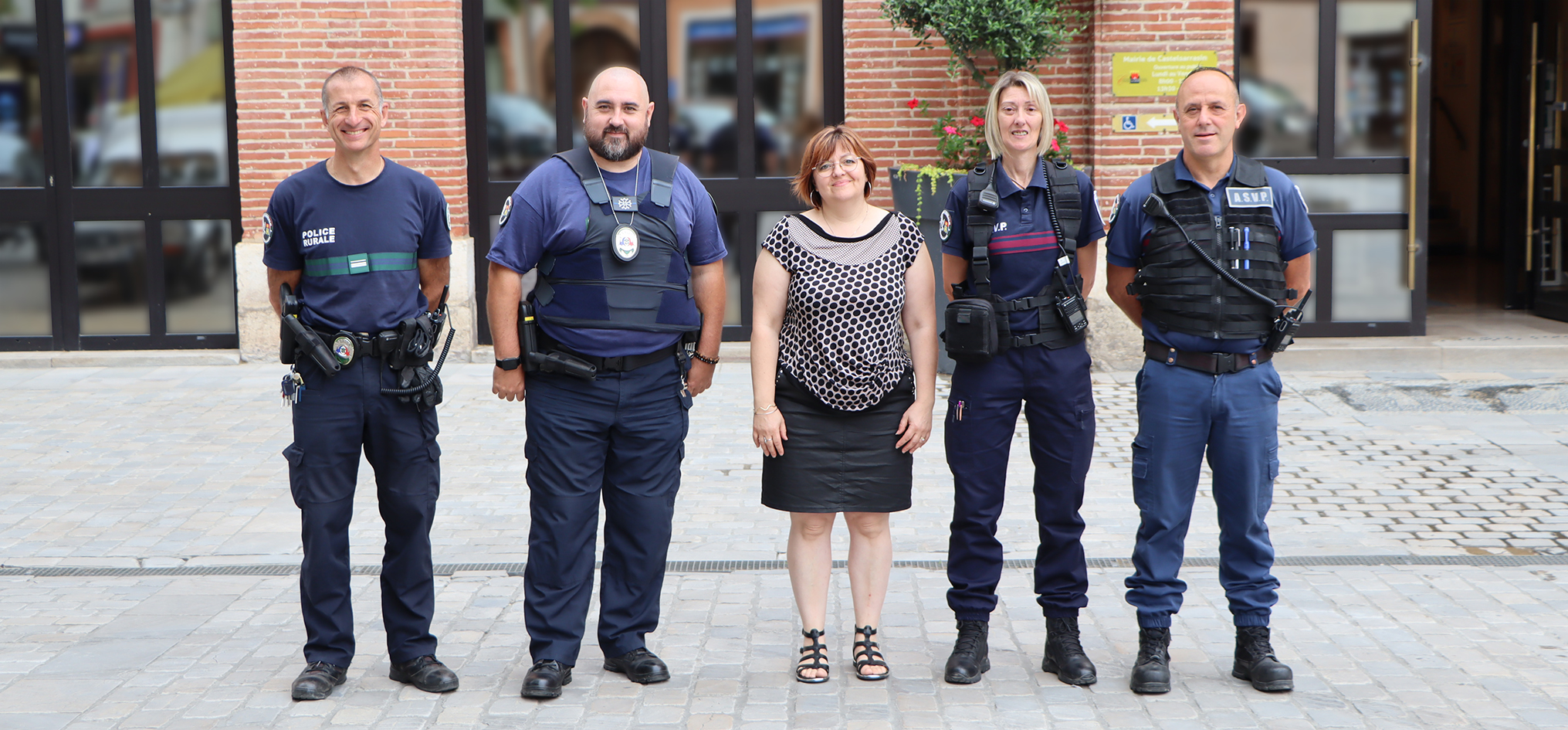 Photo de groupe du service SCE