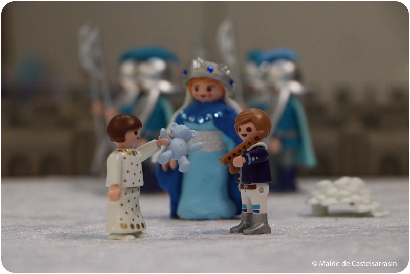 Exposition Playmobil durant les fêtes de Noël à Castelsarrasin