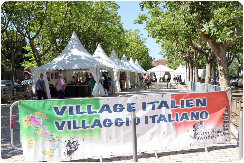 Village Italien 2023 Du 24 juin au 2 juillet 2023 - Promenade du Château