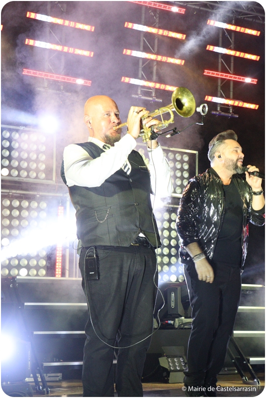 Fête de la Libération a la promenade du Château le mardi 20 août 2024 avec l'orchestre Newzik de Bruno Esposito