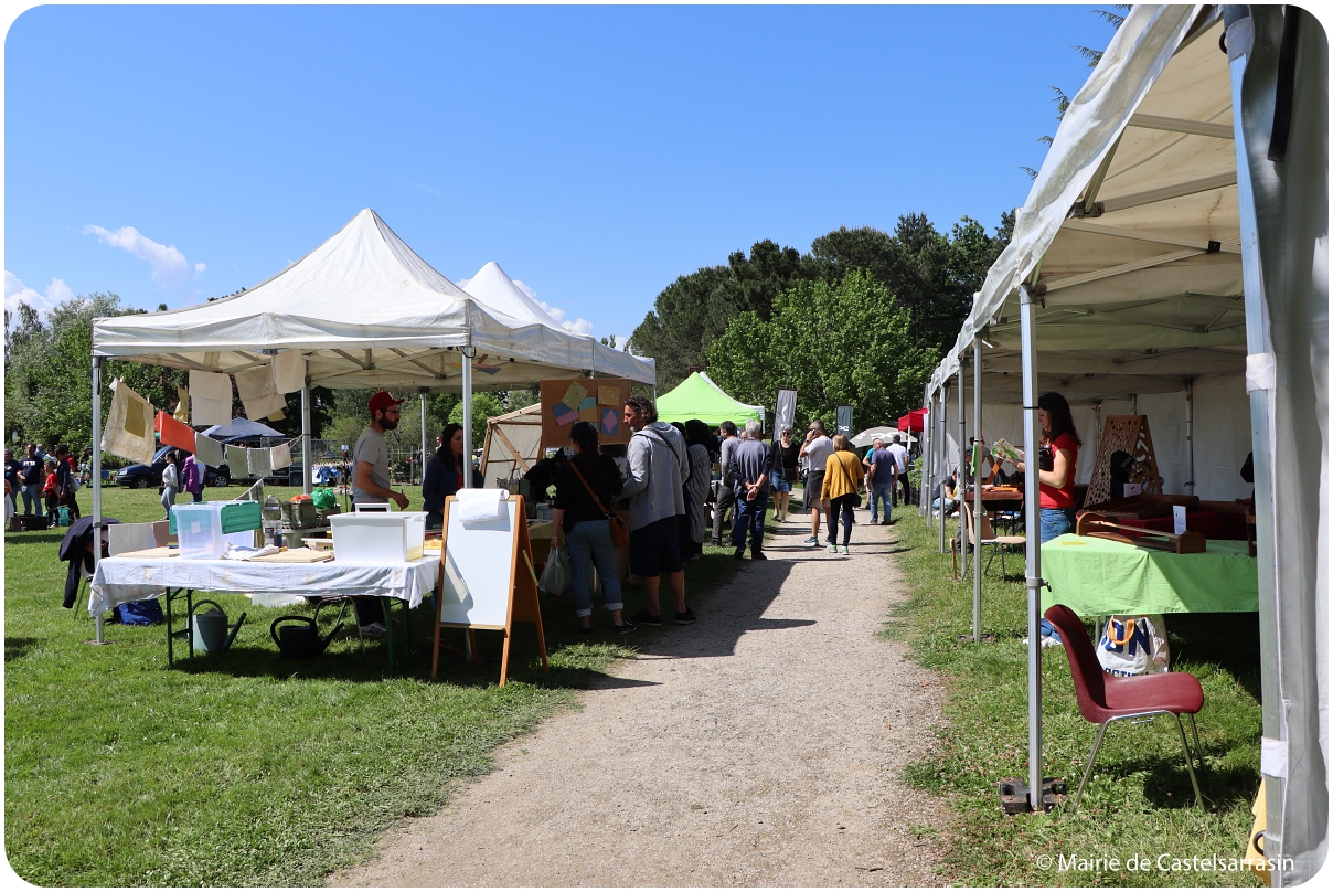 Arts en Fleurs 2025 au parc de Clairefont à Castelsarrasin