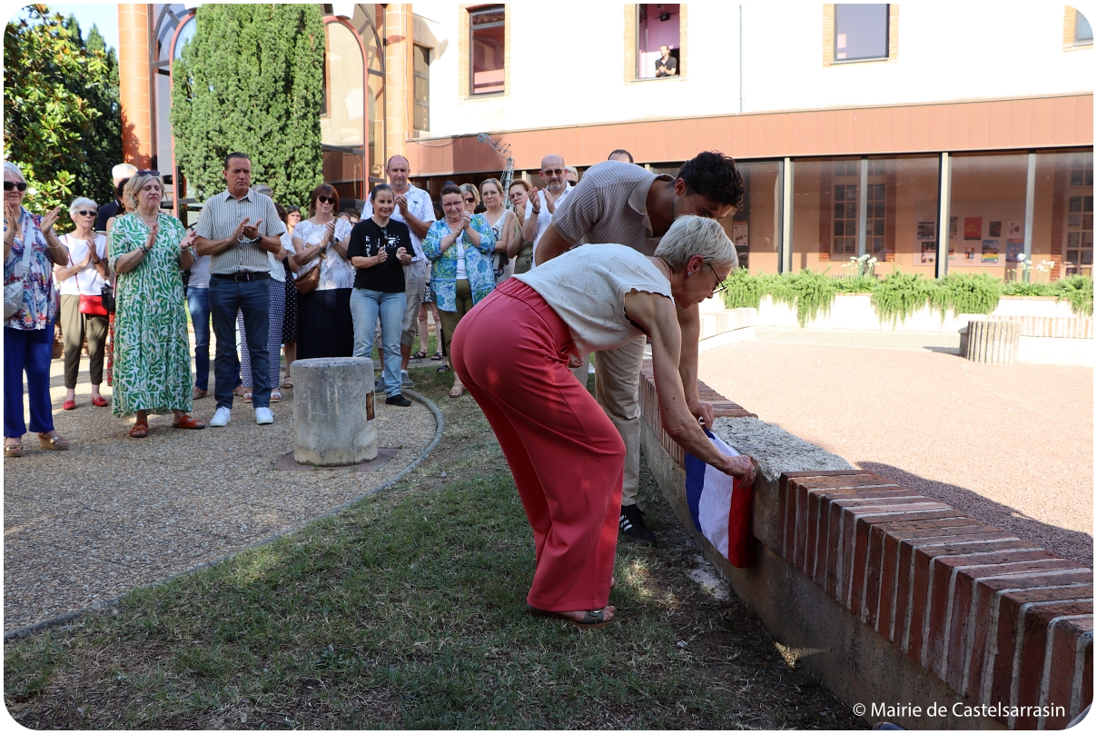 Inauguration du Square Jean-Pierre Berrié