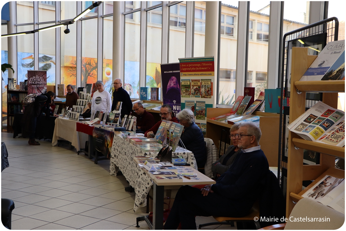 8ᵉ édition du Salon du Livre de Castelsarrasin 