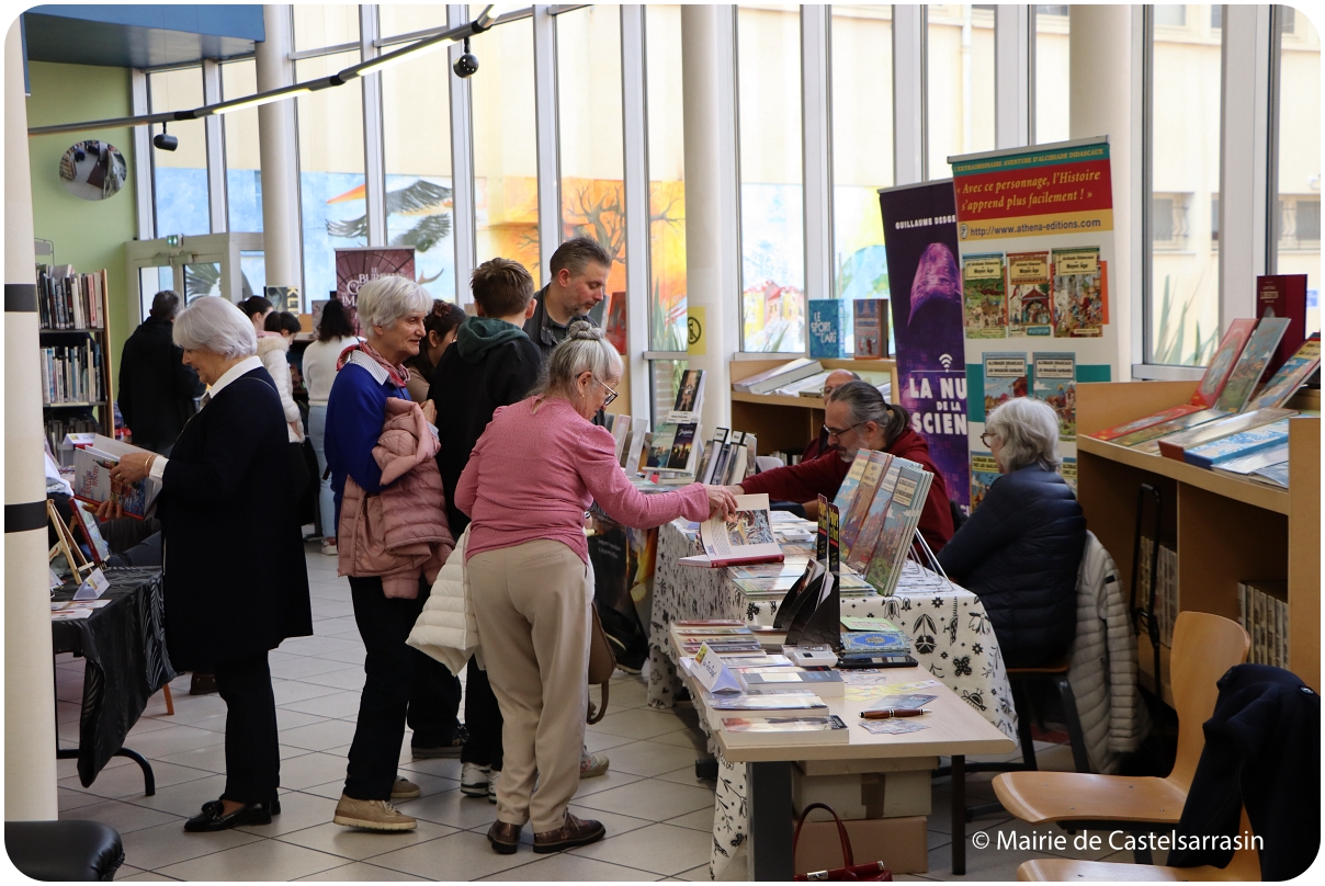 8ᵉ édition du Salon du Livre de Castelsarrasin 