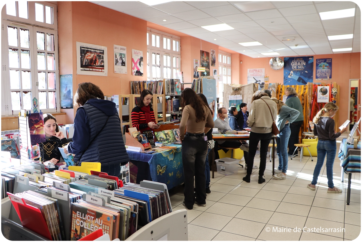 8ᵉ édition du Salon du Livre de Castelsarrasin 