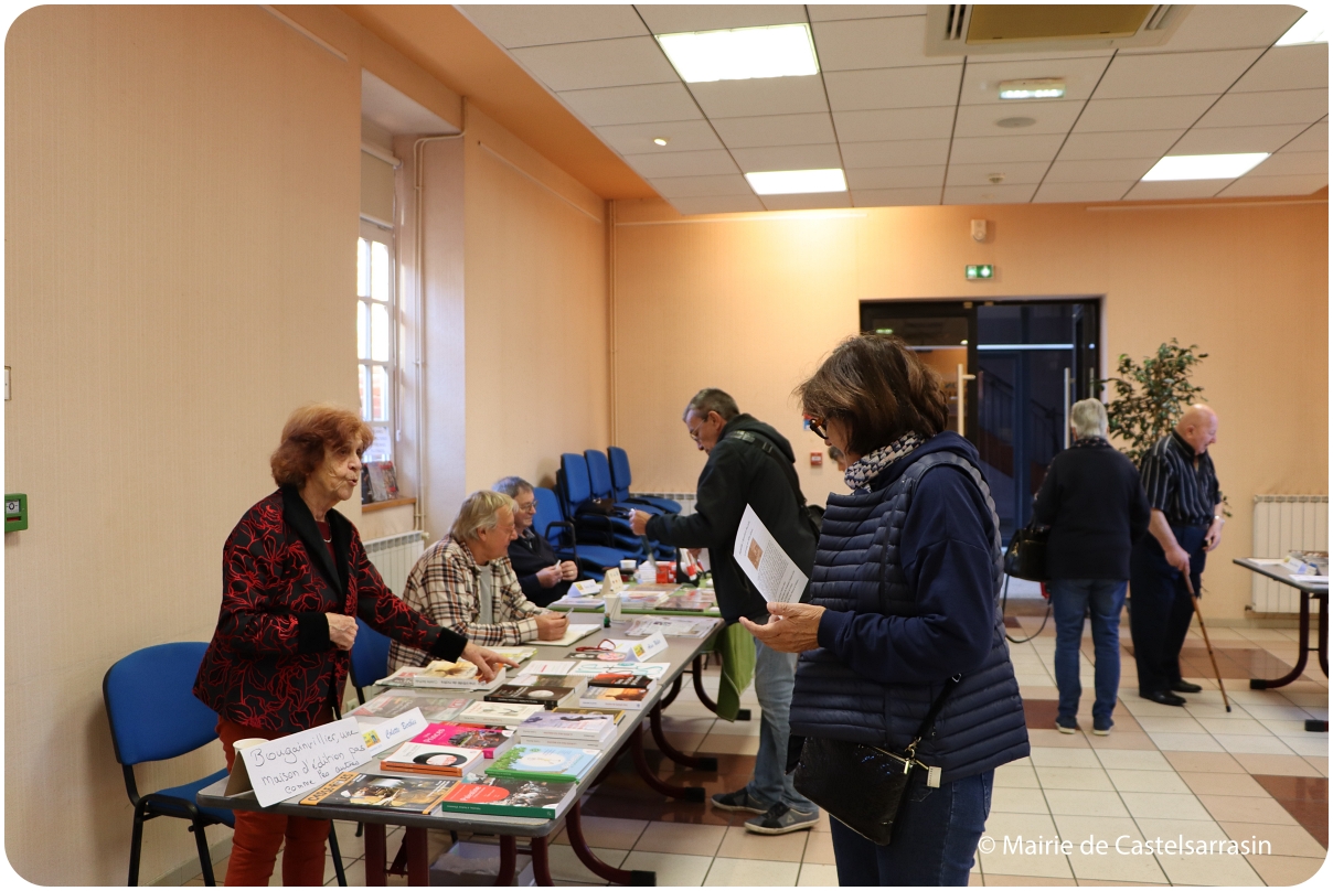 8ᵉ édition du Salon du Livre de Castelsarrasin 