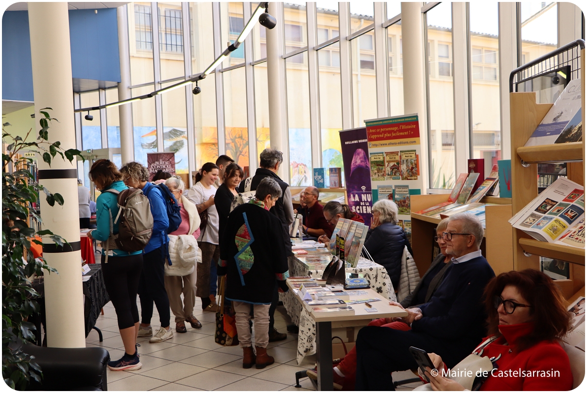 8ᵉ édition du Salon du Livre de Castelsarrasin 