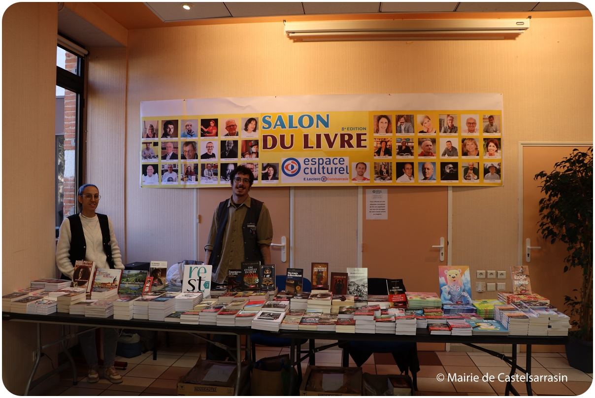 8ᵉ édition du Salon du Livre de Castelsarrasin 