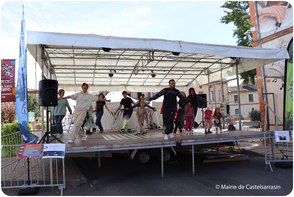 FESTIVAL D'ARTS URBAINS "URB'IN CASTEL" - Samedi 27 septembre 2025 - Place Omer Sarraut