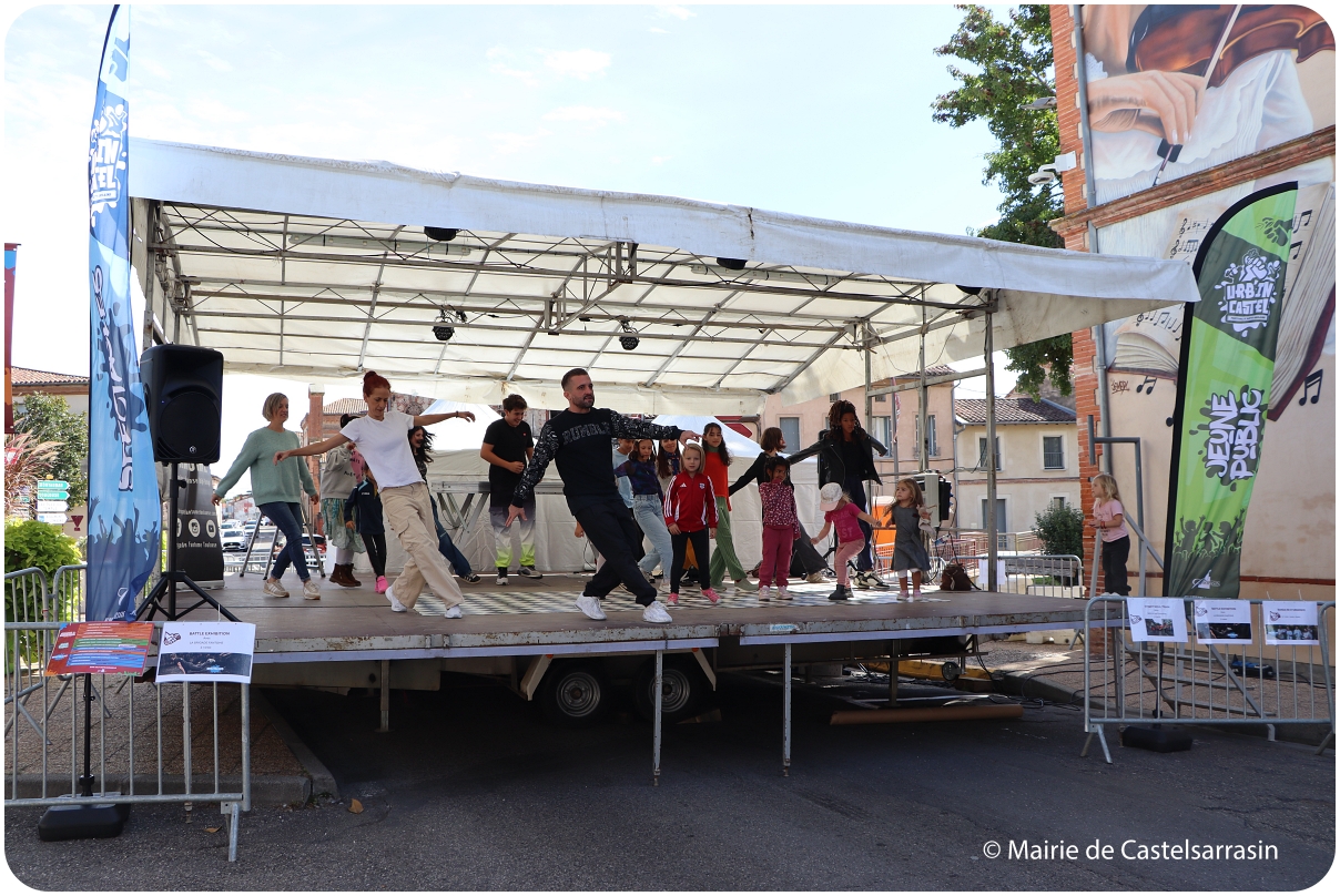FESTIVAL D'ARTS URBAINS "URB'IN CASTEL" - Samedi 27 septembre 2025 - Place Omer Sarraut