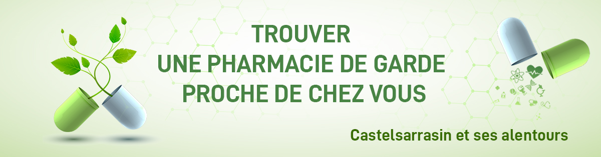 Trouver une pharmacie de garde proche de chez vous